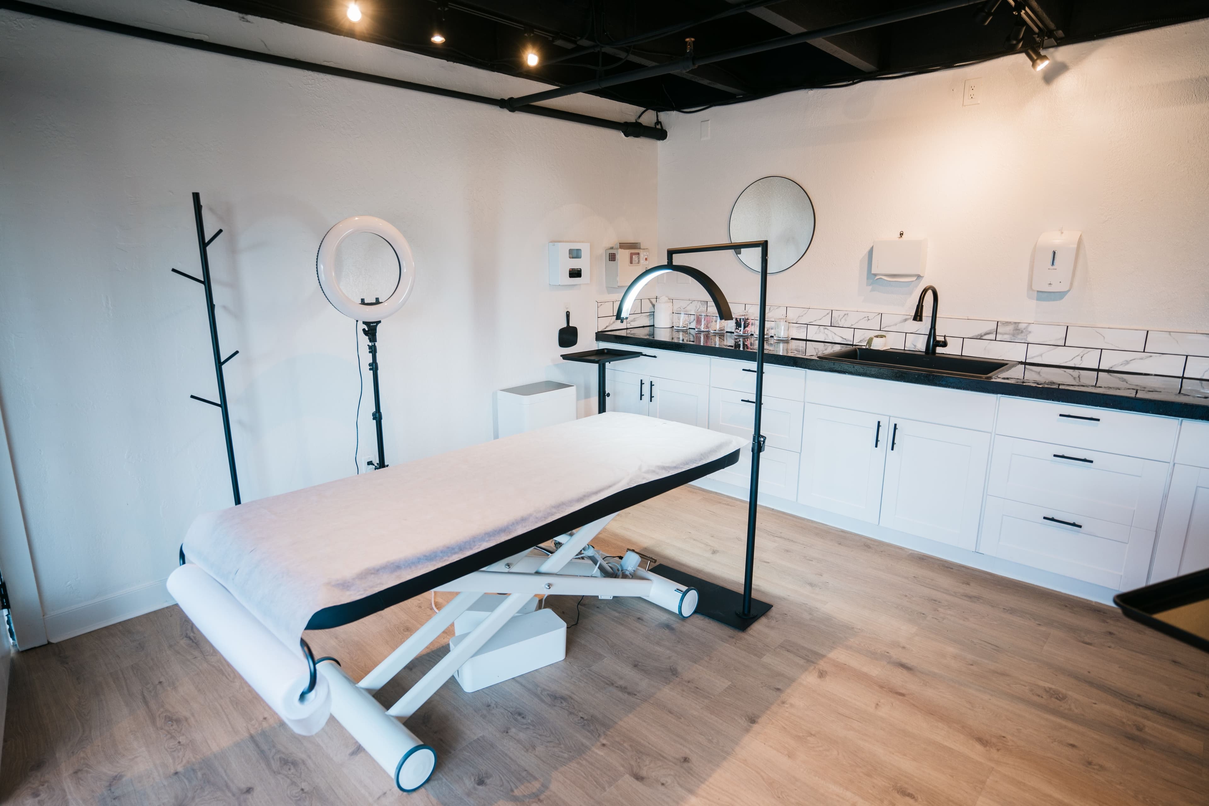 The AGlow treatment room in Bristol